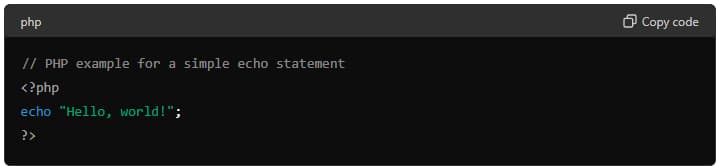 PHP