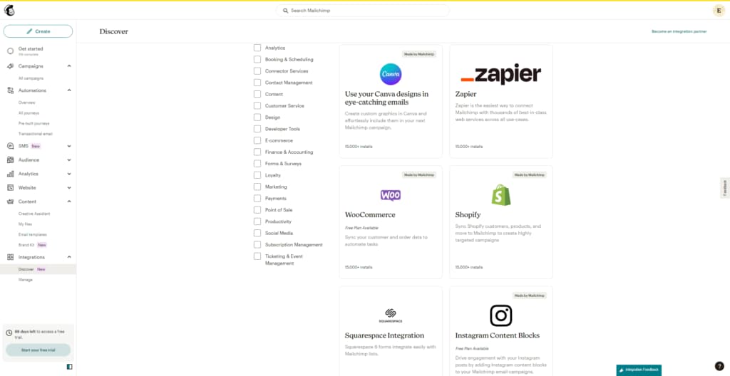 integrations
