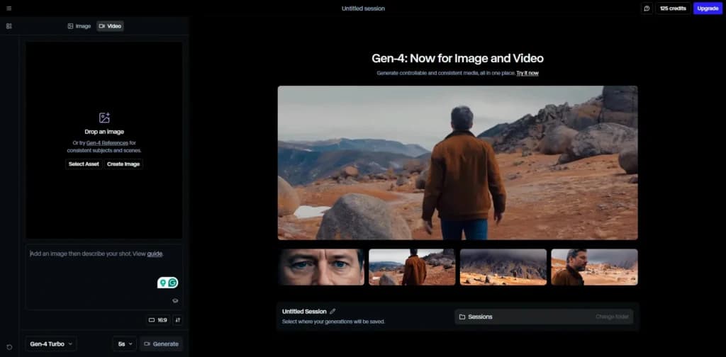 Runway AI-Powered Video Generation