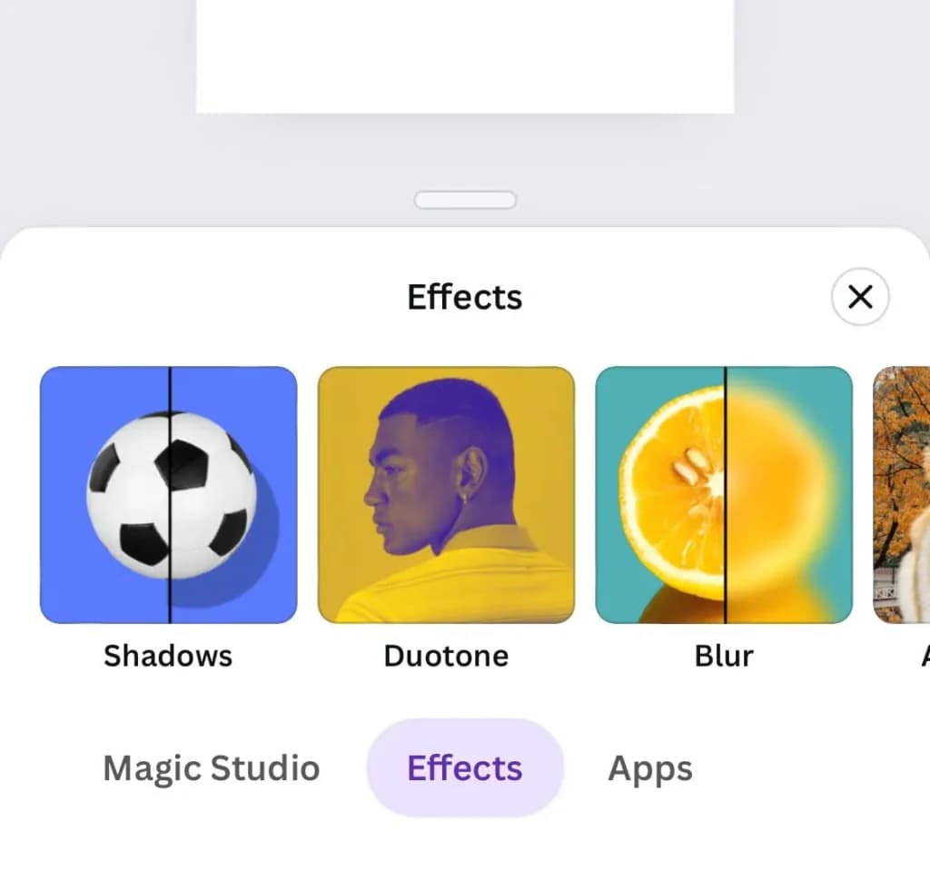 Canva Iphone Effects