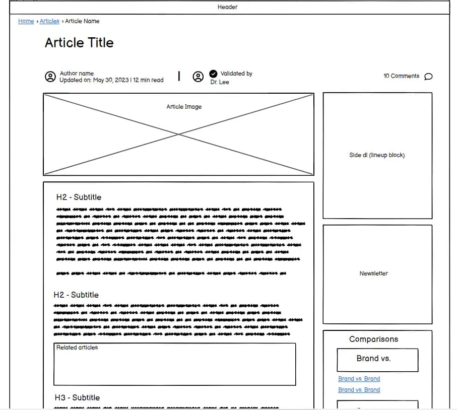 UX Design Example