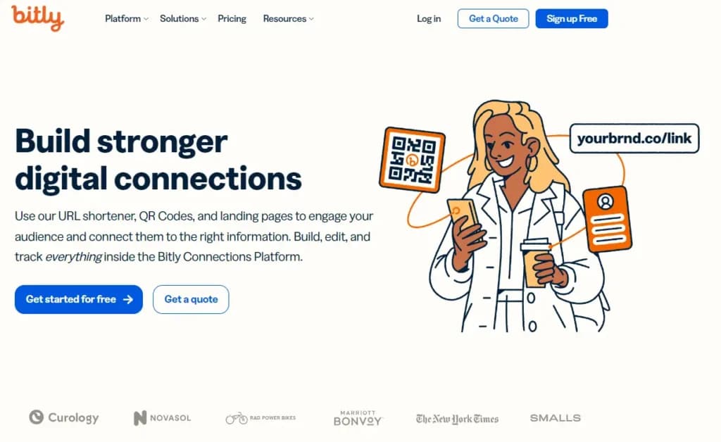 bitly URL shortener