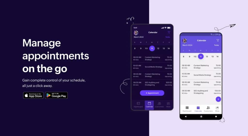 zoho manage appointments
