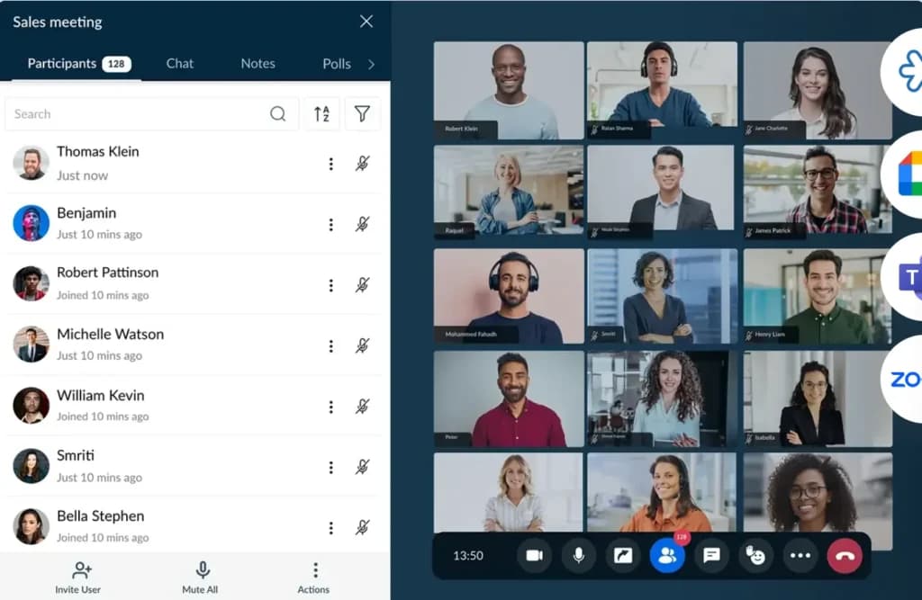 zoho Video Call Integration