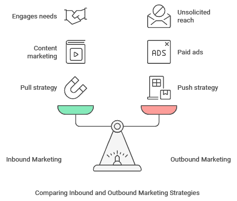 Inbound vs. Outbound Marketing Comparison