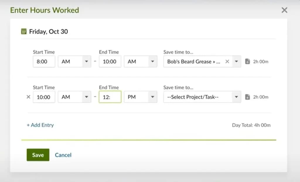 BambooHR time tracking