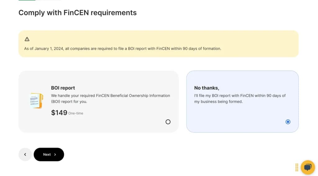 Doola - compliance reminders