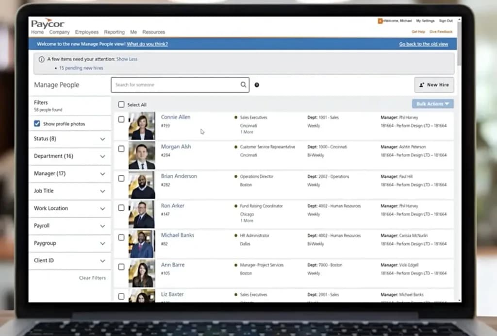 Paycor payroll solution for mid-sized companies