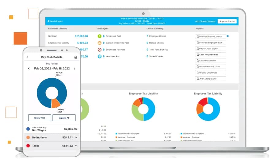 paycor payroll dashboard