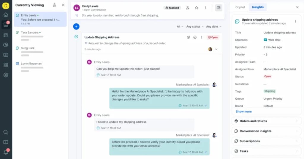 Zendesk Customer Conversation